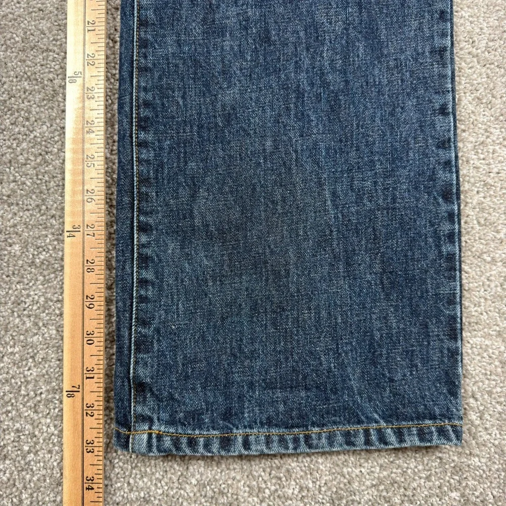 Vintage Oakley Industrial Denim Jeans Men's 38 Blue Loose Fit Y2K 100% Cotton
